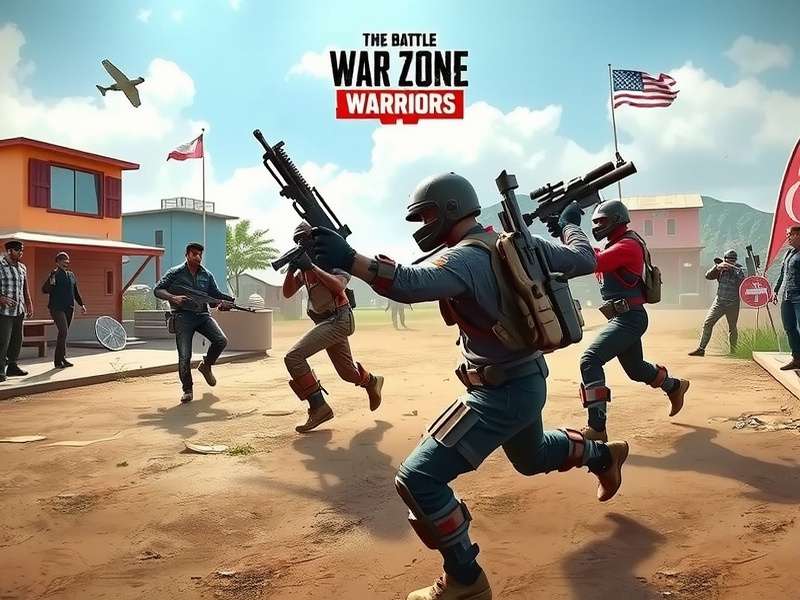 Indian PUBG War Zone Warriors tournament with enthusiastic players